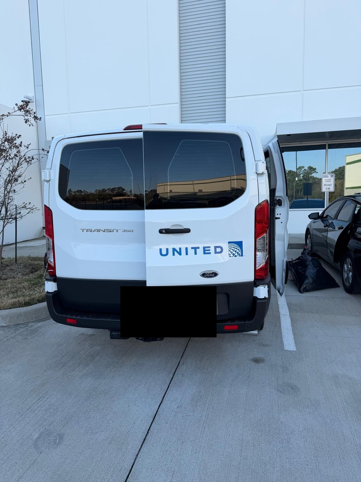 Ford Transit — Fleet Tint — freshly tinted, One Stop Auto