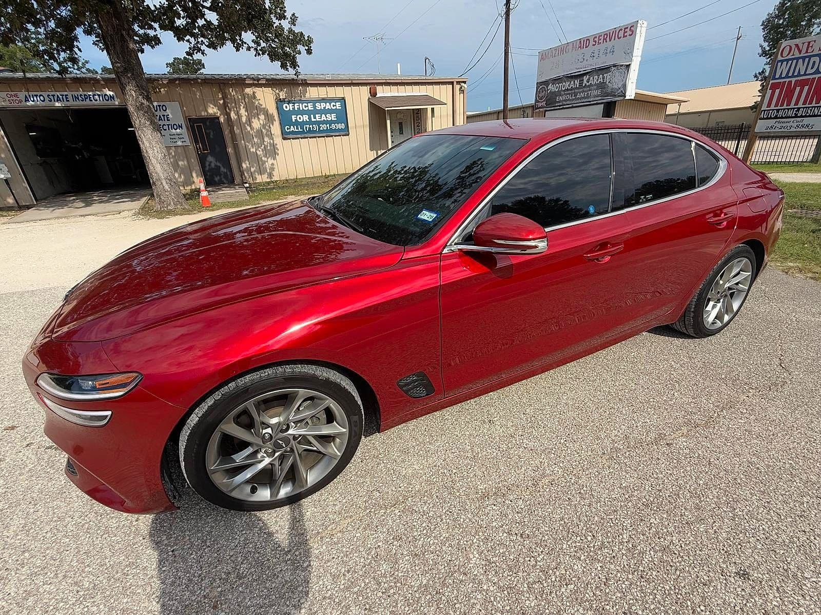 Genesis G70 — freshly tinted, One Stop Auto