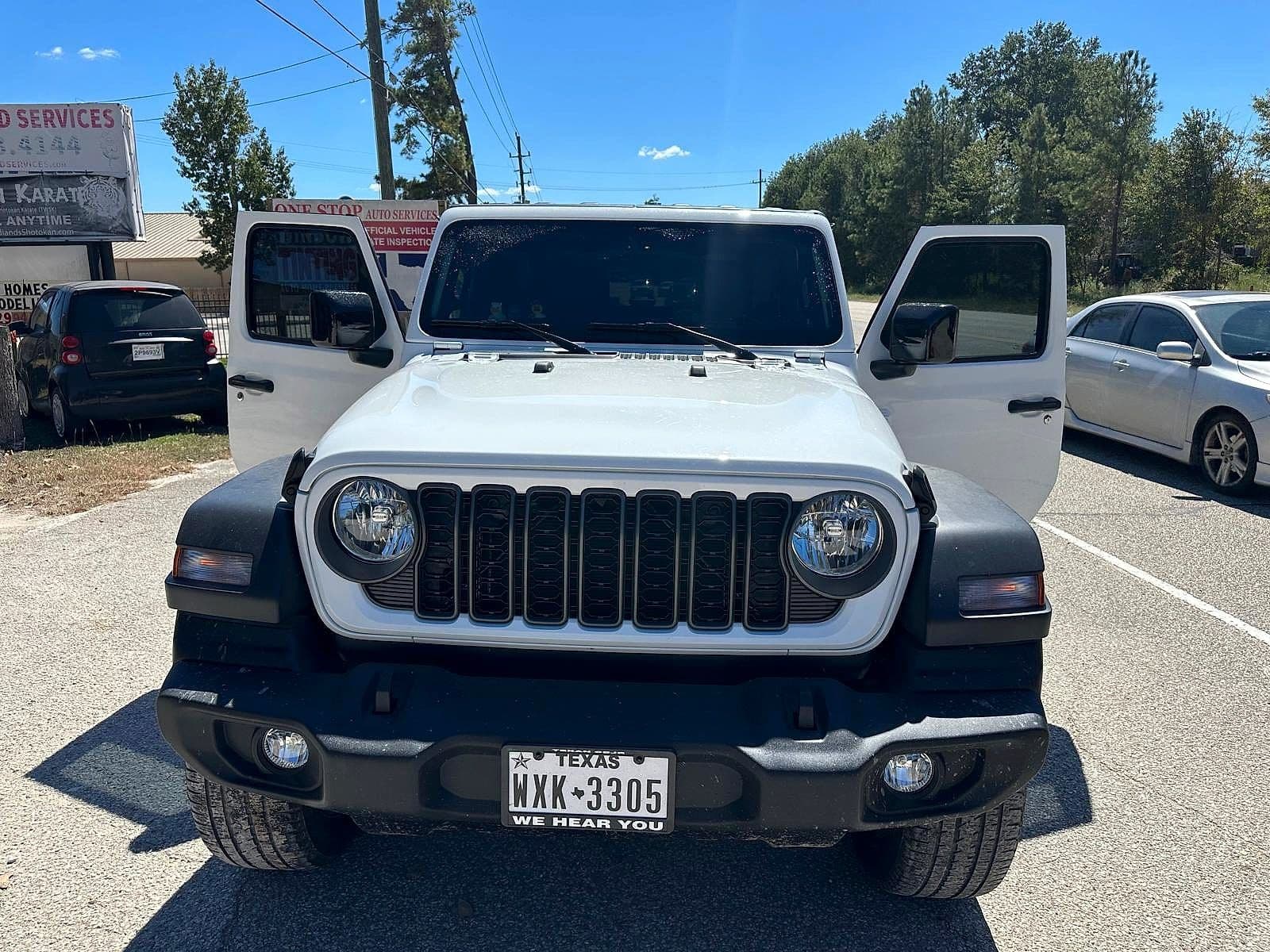 Jeep Wrangler — freshly tinted, One Stop Auto