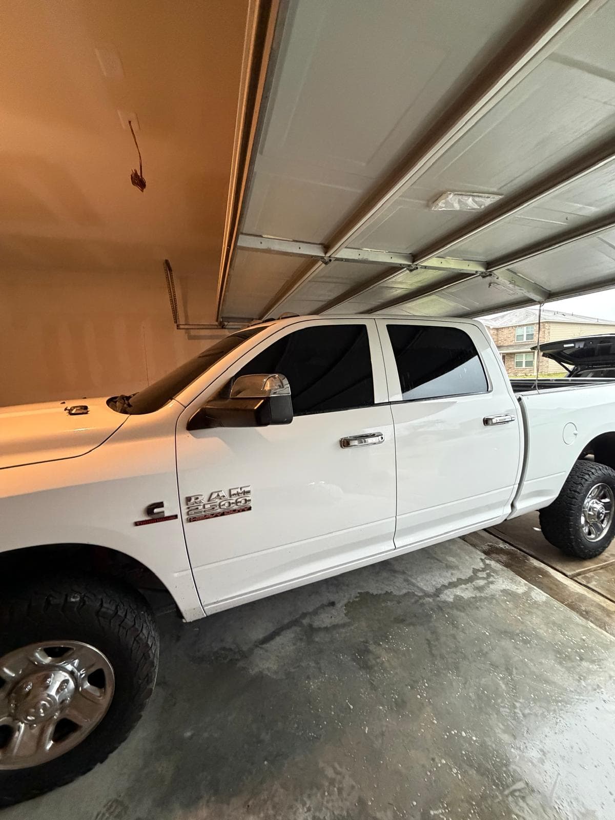 Ram 2500 — freshly tinted, One Stop Auto